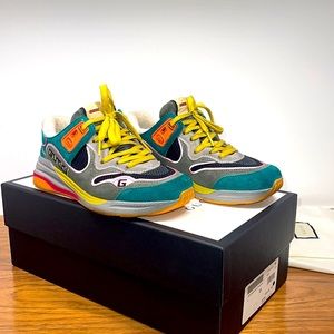 Gucci Green & Multi Colored Sneakers